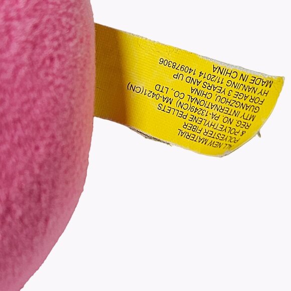 Peeps Marshmallow Easter Bunny 6 Inch Plush Pink Rabbit Stuffed Animal Toy - Picture 5 of 6